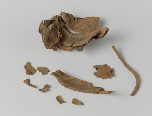 Fragments of a Shoe from the Wreck of the East Indiaman Hollandia