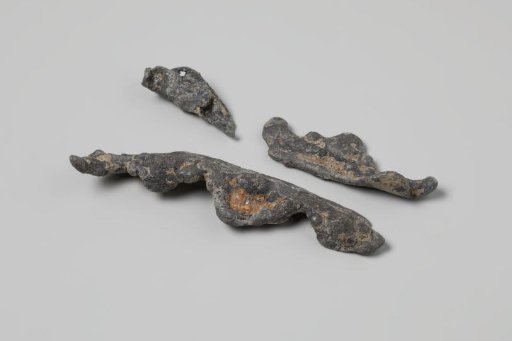 Ornamental fittings from the wreck of the East Indiaman Hollandia