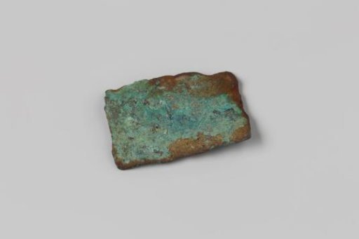 Copper fragment from the wreck of the East Indiaman Hollandia