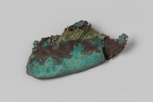 Copper fragment from the wreck of the East Indiaman Hollandia