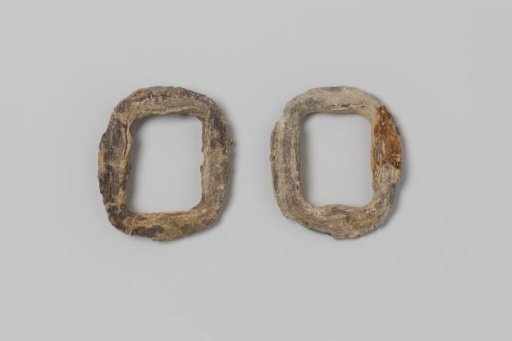 Shoe Buckles from the Wreck of the East Indiaman Hollandia