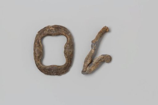Fragments of Shoe Buckles from the Wreck of the East Indiaman Hollandia
