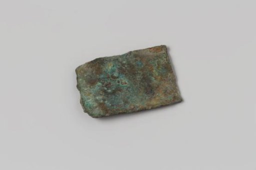 Copper fragment from the wreck of the East Indiaman Hollandia