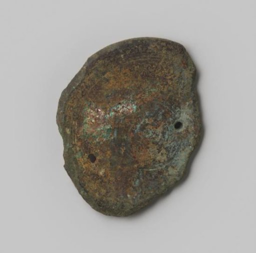 Fragment of a lid of a sealing weight from the wreck of the East Indiaman Hollandia
