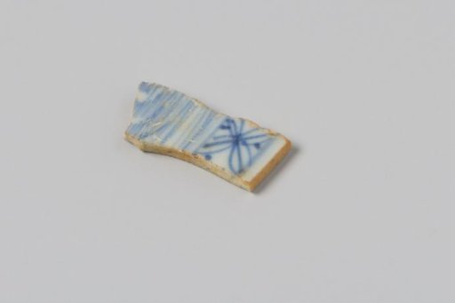 Sherd of a plate from the wreck of the East Indiaman Hollandia