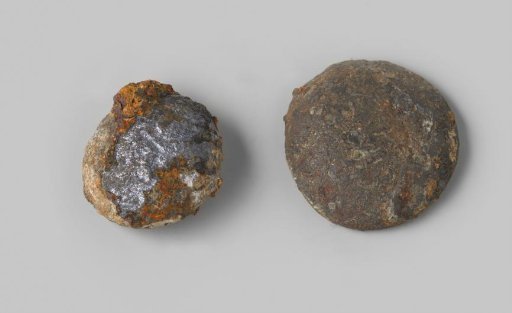 Weights from the wreck of the East Indiaman Hollandia