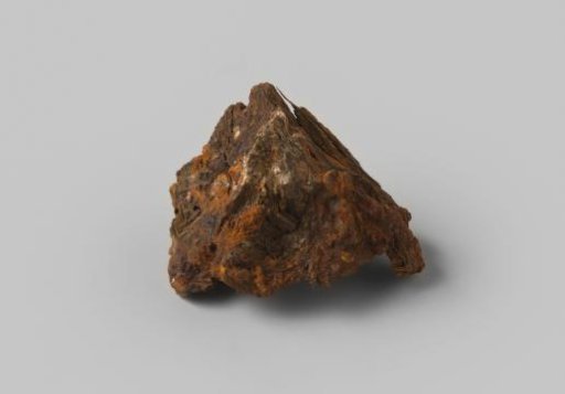 Concretion of a weight from the wreck of the East Indiaman Hollandia