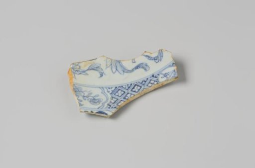 Sherd of a plate from the wreck of the East Indiaman Hollandia