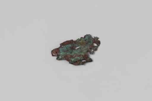 Fragment of copper from the wreck of the East Indiaman Hollandia