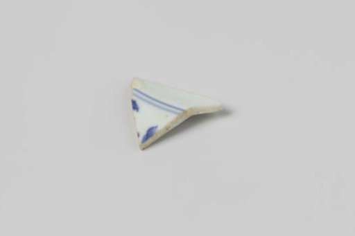 Sherd of a plate from the wreck of the East Indiaman Hollandia