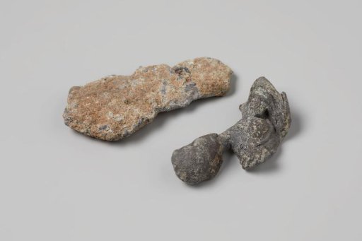 Ornamental fittings from the wreck of the East Indiaman Hollandia
