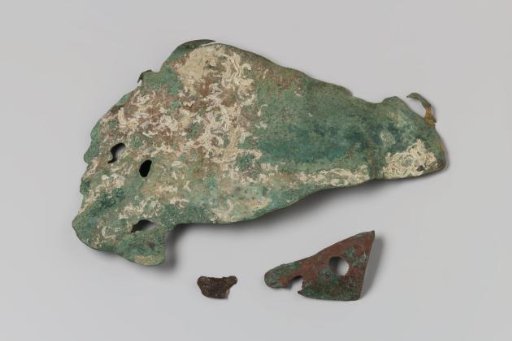 Fragments of plate work from the wreck of the East Indiaman Hollandia