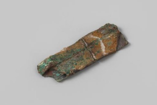 Cartridge case from the wreck of the East Indiaman Hollandia