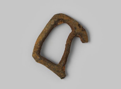 Fragment of a belt buckle from the wreck of the East Indiaman Hollandia