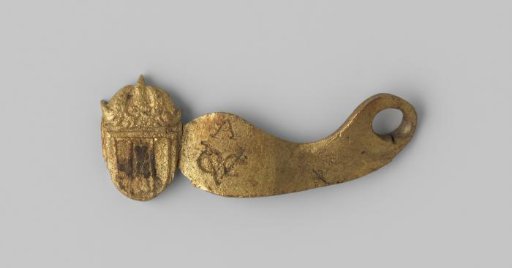 Fragment of a screw plate of a musket from the wreck of the East Indiaman Hollandia