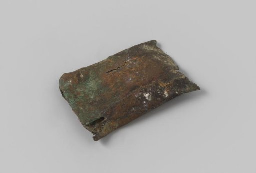 Fragment of a cartridge case from the wreck of the East Indiaman Hollandia