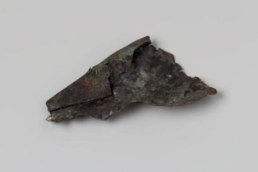 Fragment of copper from the wreck of the East Indiaman Hollandia