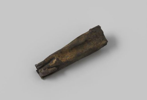 Cartridge case with bullet from the wreck of the East Indiaman Hollandia