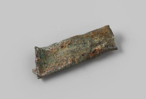 Cartridge case from the wreck of the East Indiaman Hollandia