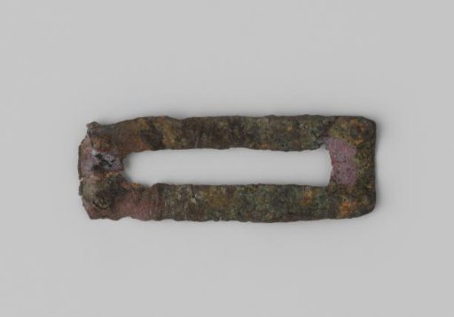 Tracer plate of a musket from the wreck of the East Indiaman Hollandia