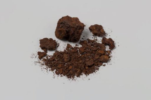 Fragments of iron and debris from the wreck of the East Indiaman Hollandia