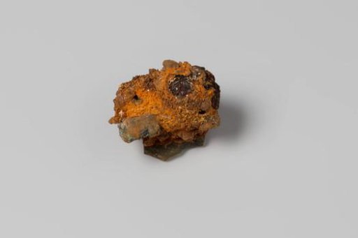Concretion with glass fragments from the wreck of the East Indiaman Hollandia