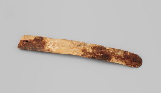 Bone paper knife from the wreck of the Dutch East India ship Hollandia