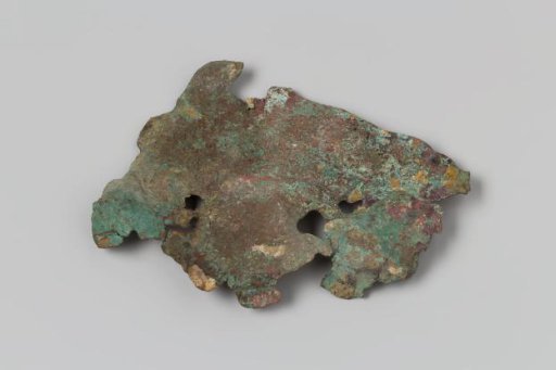 Copper fragment from the wreck of the East Indiaman Hollandia