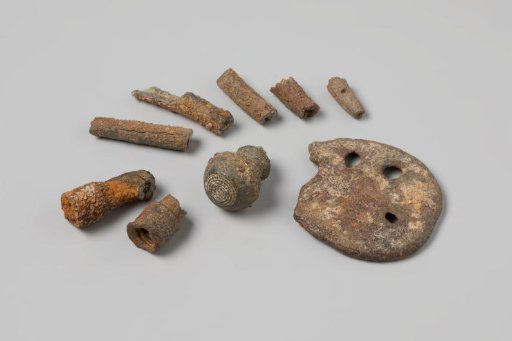 Parts of a fire pump from the wreck of the East Indiaman Hollandia