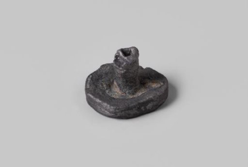 Lead weight from the wreck of the Dutch East India ship Hollandia, dated 1743