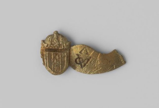 Screw plate fragment of a musket from the wreck of the East Indiaman Hollandia