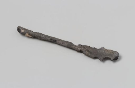 Fragment of a fork or spoon handle from the wreck of the East Indiaman Hollandia