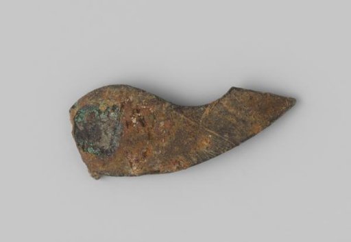 Screw plate fragment of a musket from the wreck of the East Indiaman Hollandia
