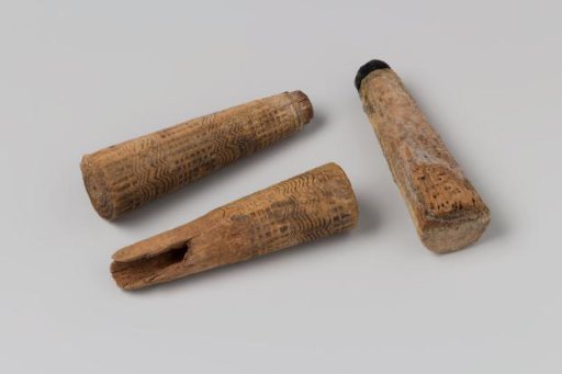 Knife handles from the wreck of the East Indiaman Hollandia