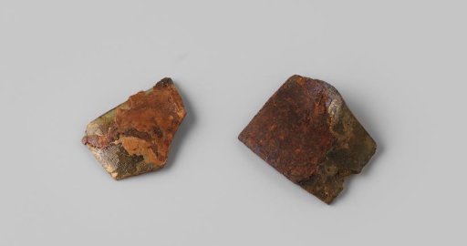 Fragments of wine bottles from the wreck of the East Indiaman Hollandia