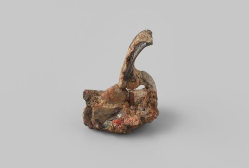 Trigger Guard in Concrete of a Musket from the Wreck of the East Indiaman Hollandia