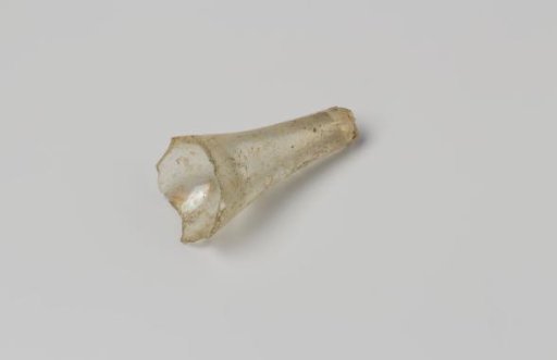 Straight shank of glass from the wreck of the East Indiaman Hollandia