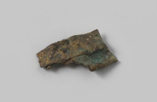 Pattern cartridge case from the wreck of the East Indiaman Hollandia