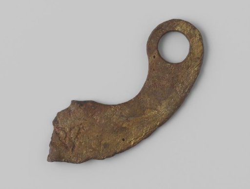 Screw plate fragment of a musket from the wreck of the East Indiaman Hollandia