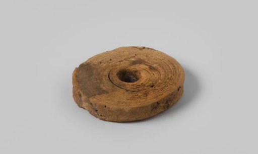 Sheave of a pulley from the wreck of the East Indiaman Hollandia