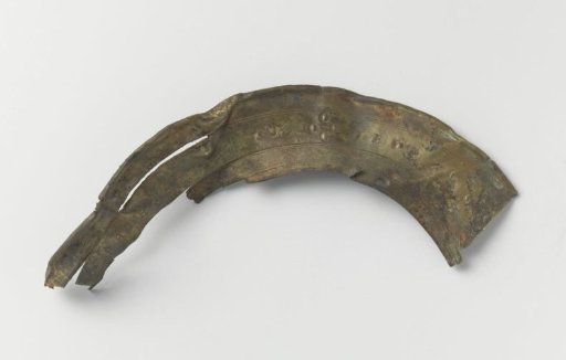 Brass instrument fragment from the wreck of the East Indiaman Hollandia