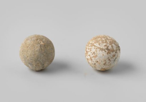 Musket Balls from the Wreck of the East Indiaman Hollandia