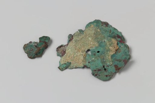 Fragments of copper from the wreck of the East Indiaman Hollandia