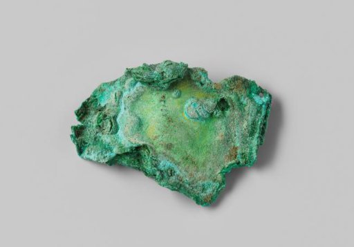 Fragment of copper plate work from the wreck of the East Indiaman Hollandia