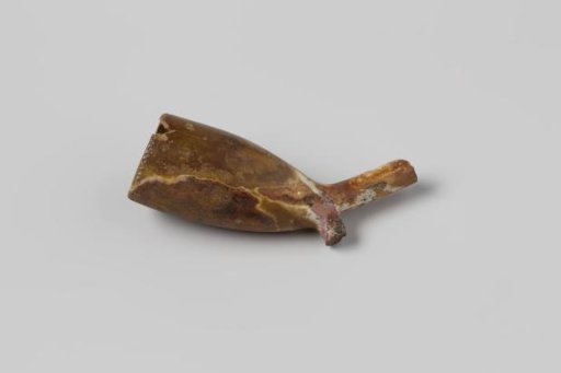 Pipe bowl with part of the stem from the wreck of the East Indiaman Hollandia