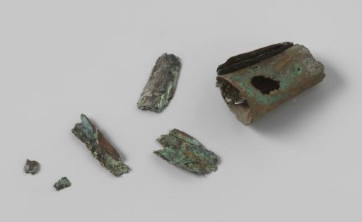 Fragments of a powder horn from the wreck of the Dutch East Indiaman Hollandia