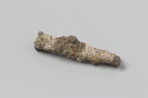 Fragment of a fork or spoon handle from the wreck of the East Indiaman Hollandia