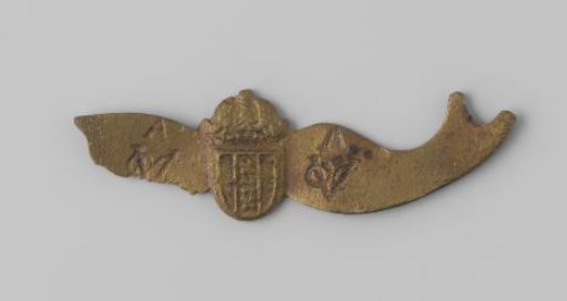 Screw plate fragment of a musket from the wreck of the East Indiaman Hollandia