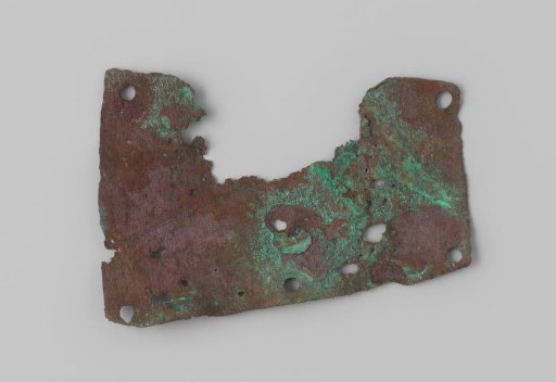 Musket butt plate from the wreck of the Dutch East Indiaman Hollandia