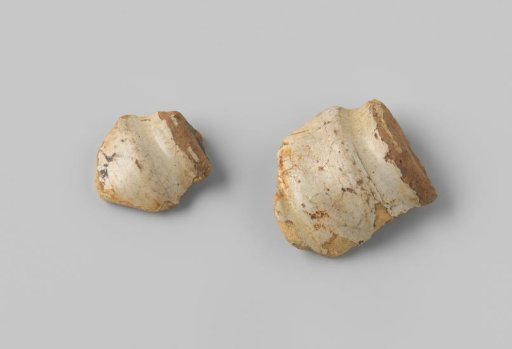 Fragments of apothecary jars from the wreck of the East Indiaman Hollandia